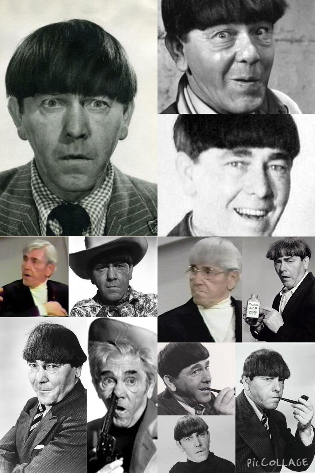 Moe Howard Collage by Cindy-S on DeviantArt