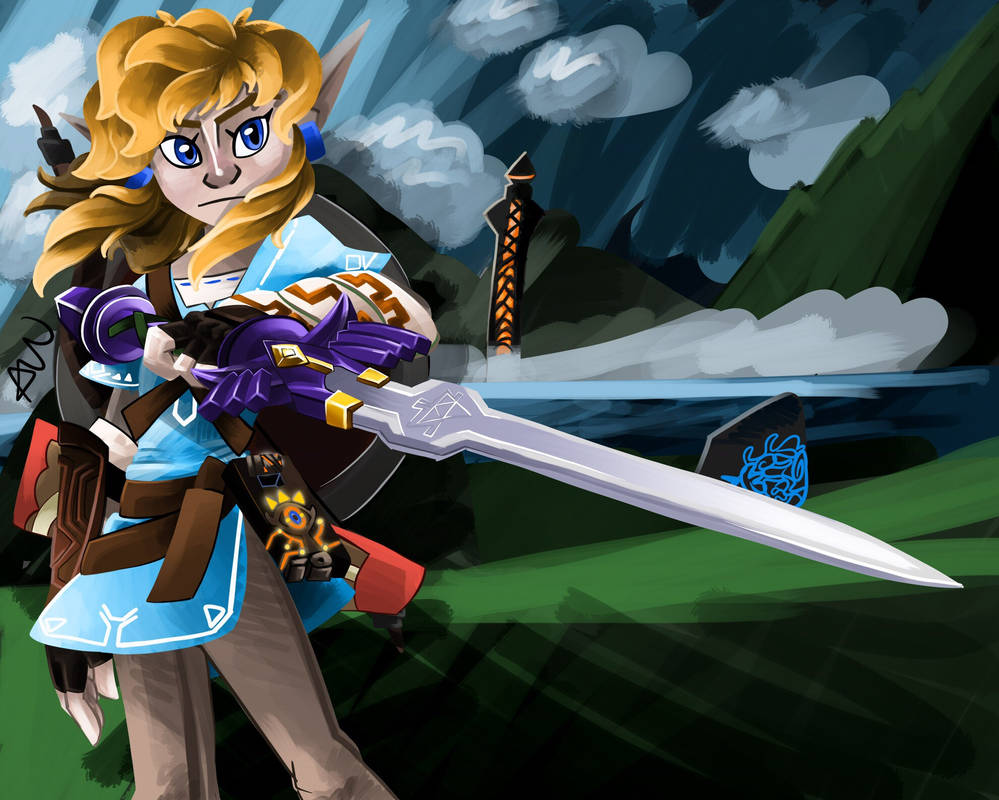Link Botz Botw link by Artistdragon99 on DeviantArt