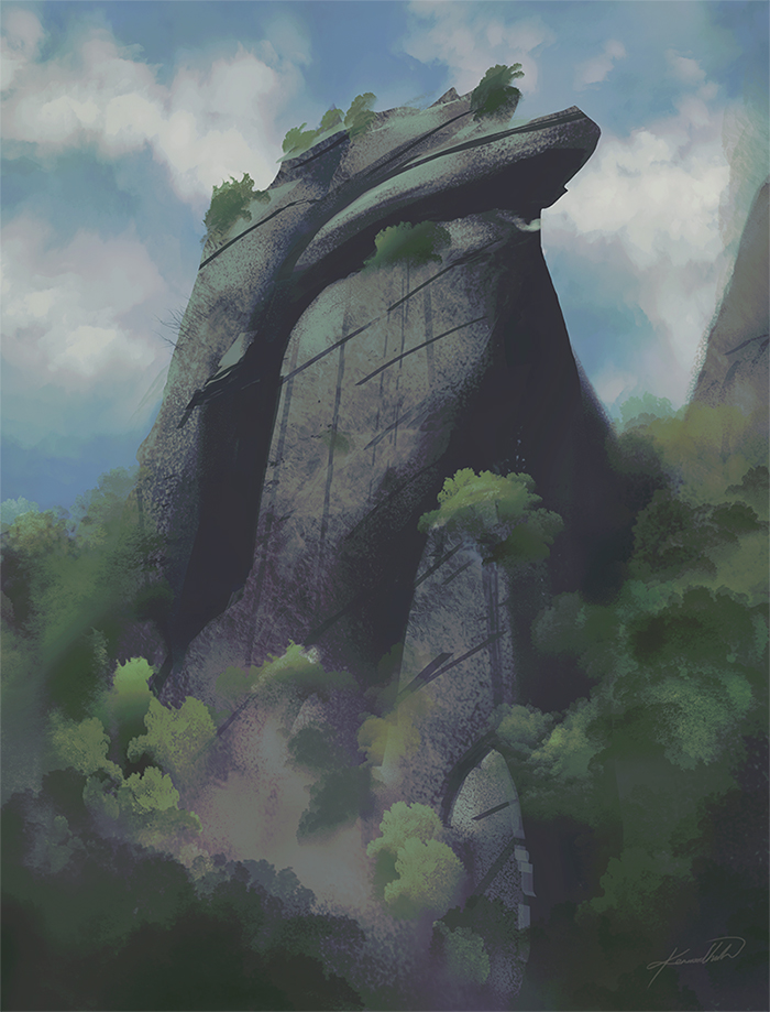 Rockstudy - Speed Paint.