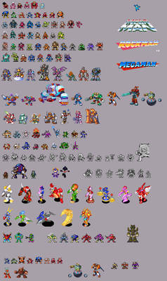 Robot Master Sprite Collection