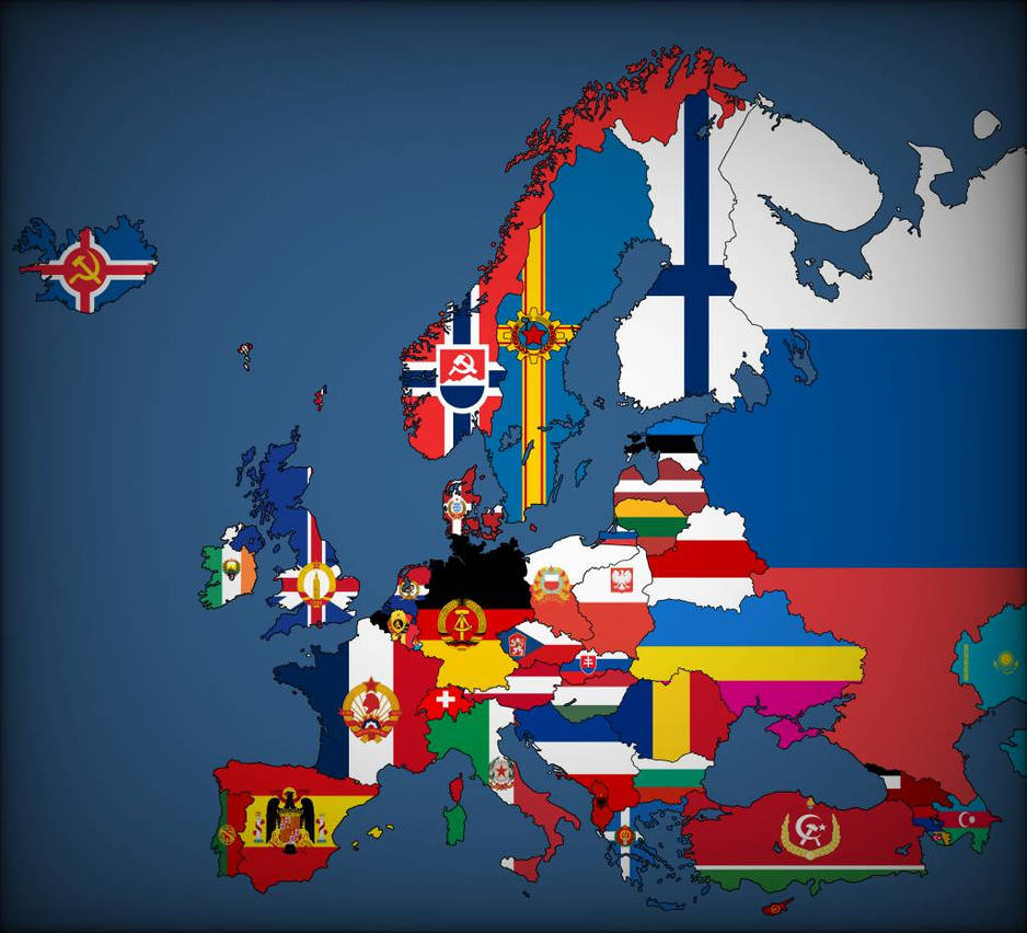 Deviantart Cold War Map A Reversed Cold War (1980) by AustroHungarian1918 on DeviantArt