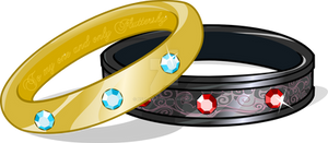 Rings BOD Black