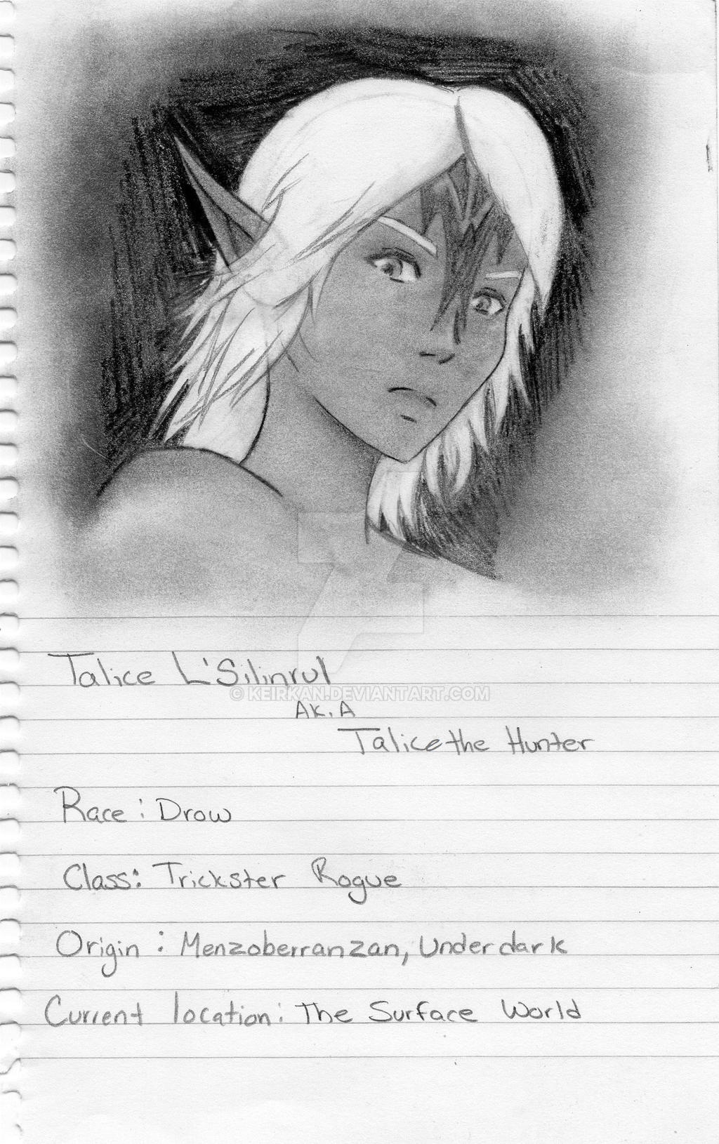 Talice L' Silinrul by Keirkan on DeviantArt