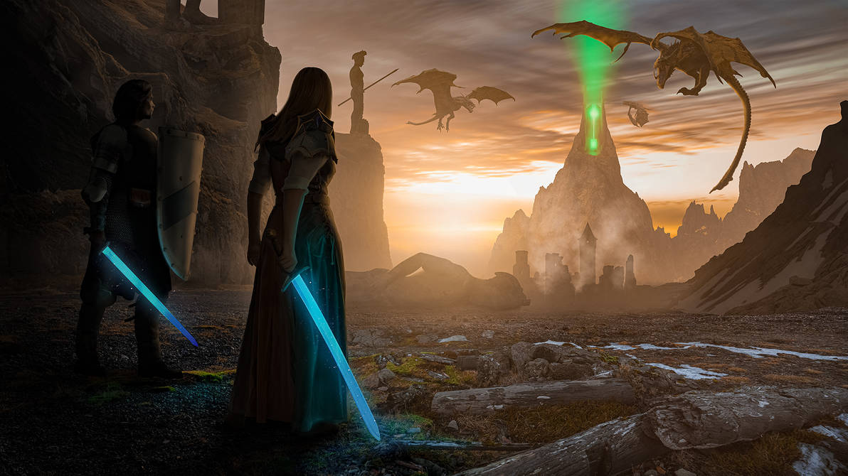 Dragon Manipulation Land of Dragons - Photoshop Manipulation by MGDcreations on DeviantArt