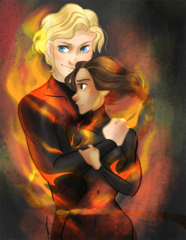 Katniss and Peeta