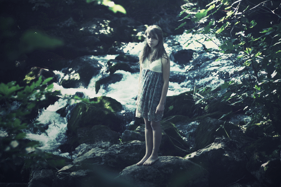 Ghost in the river - GIF by AlexandraSophie