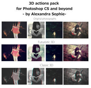 3D actions pack