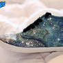 Nebula Shoes - Painted by hand