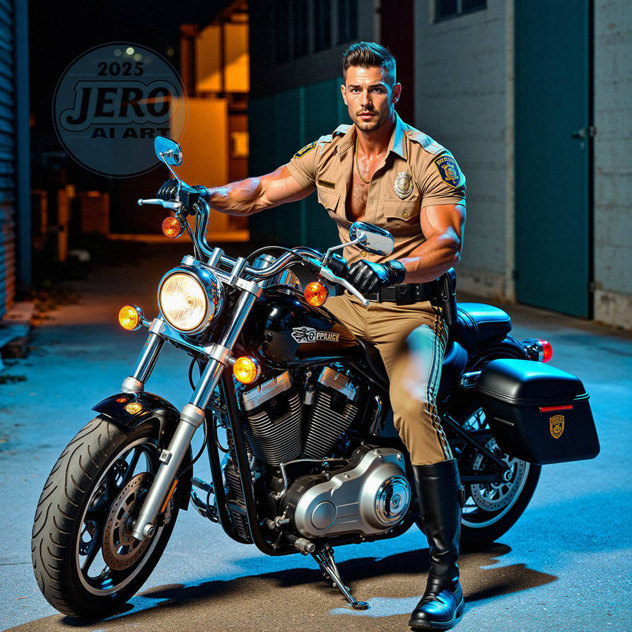 Motorcycle Cop Model Motorcycle Cop AI by Jero-Art on DeviantArt