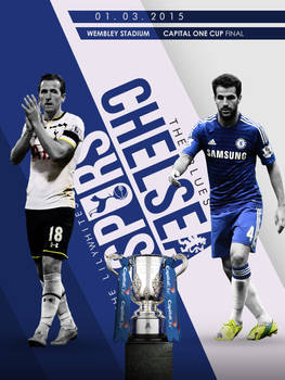 Chelsea FC v Tottenham Hotspurs FC Poster