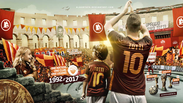 Francesco Totti 2017 Wallpaper