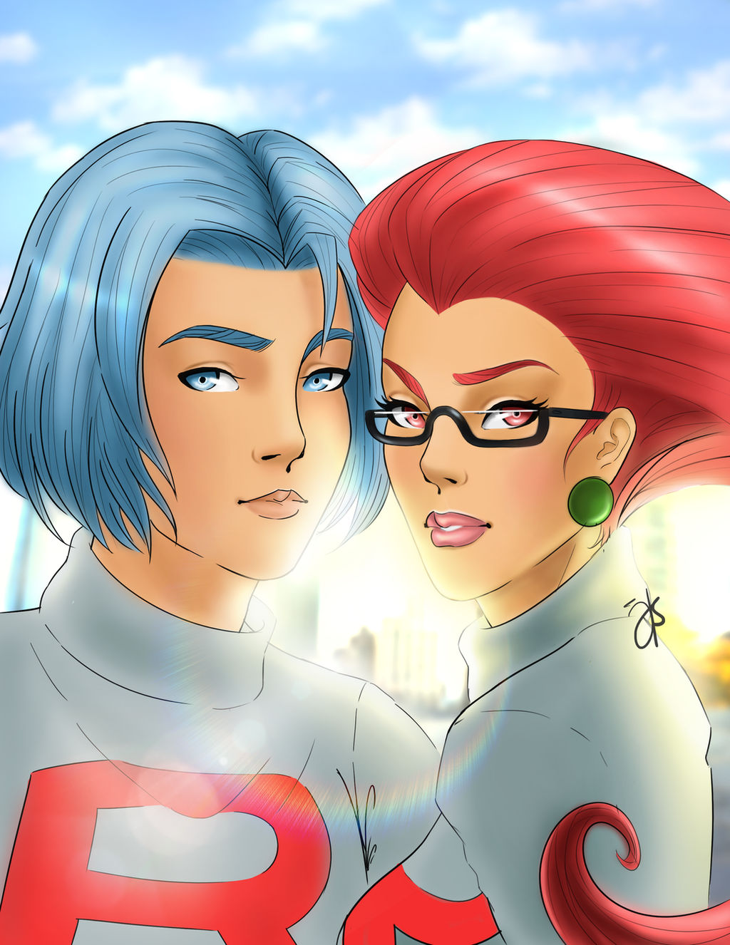 Team Rocket: Jessie and James by rainbow-crash29 on DeviantArt