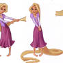 Rapunzel Sketchy Poses