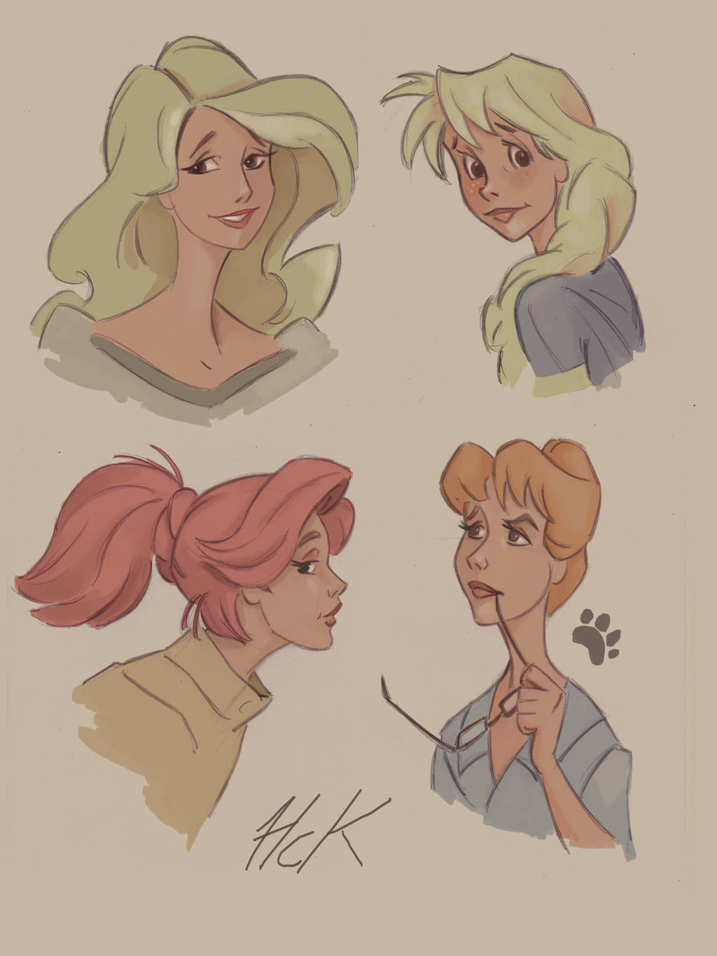 Request Animated Ladies by artist2point5 on DeviantArt