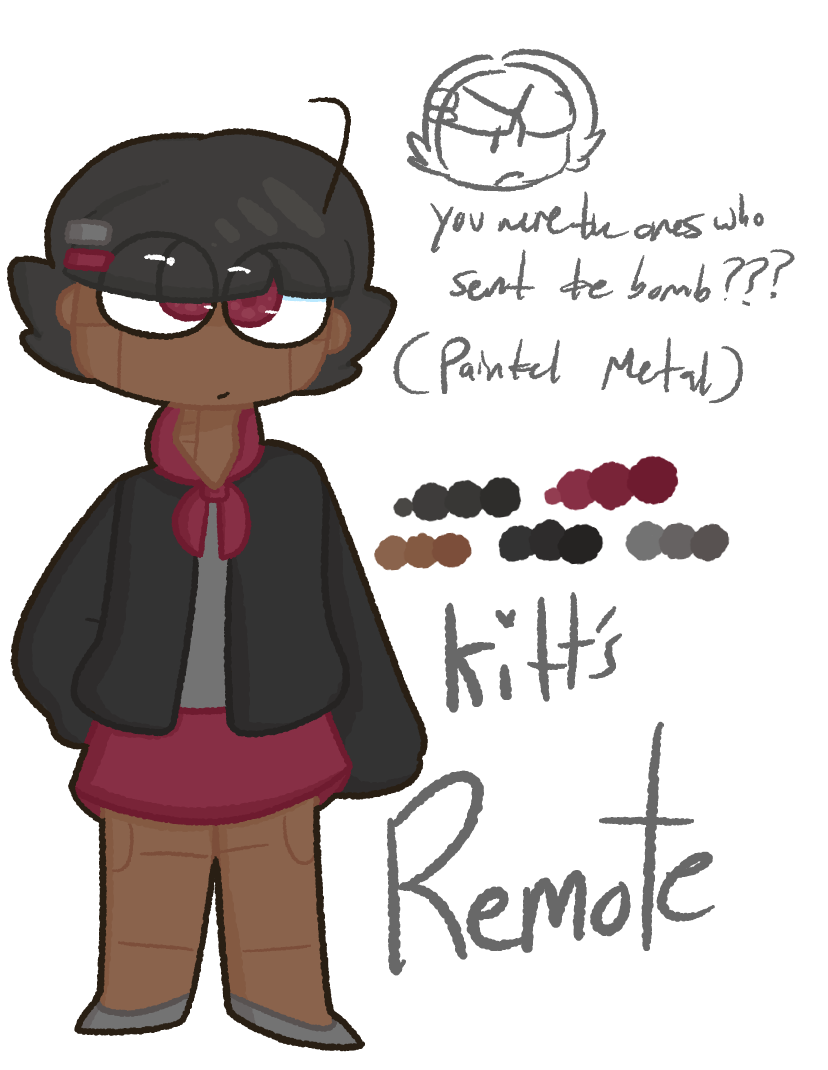 Humanized Remote Remote | BFB Humanized by KittKattea on DeviantArt