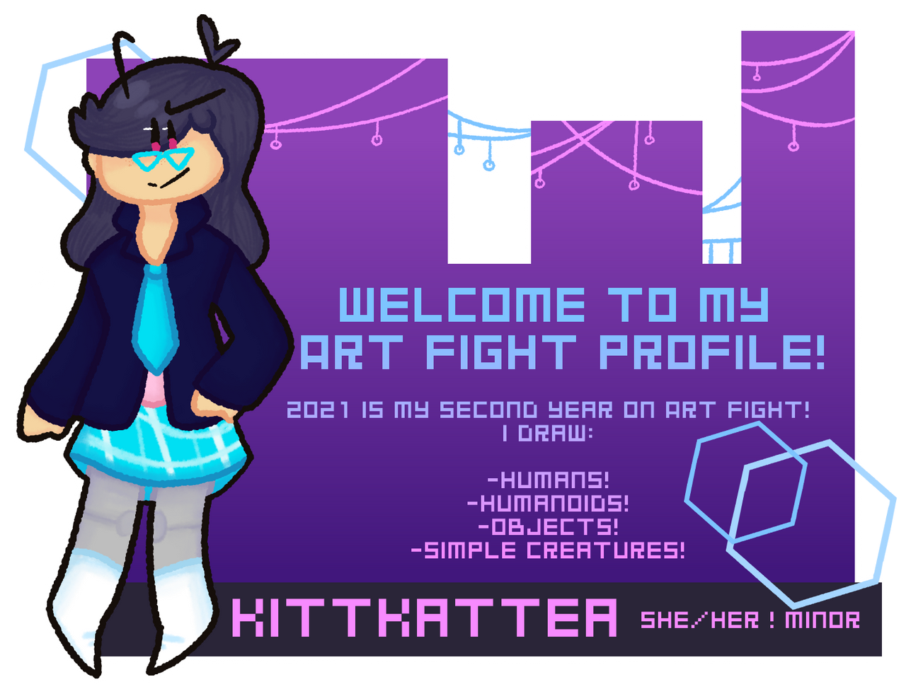 2021 Art Fight Profile Asset!! by KittKattea on DeviantArt