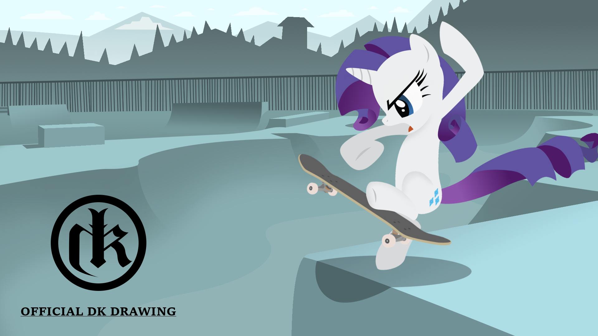 Rarity Skateboarding At Poway Skatepark