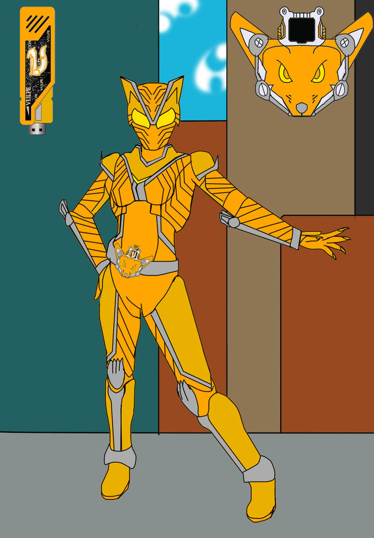 Xpl Rider Kamen Rider W Oc- Vulpes (By Stitcherjack) by Buzz160604 on DeviantArt