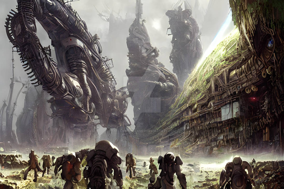 Interdimensional Marketplace by TheCosmicDreamer on DeviantArt