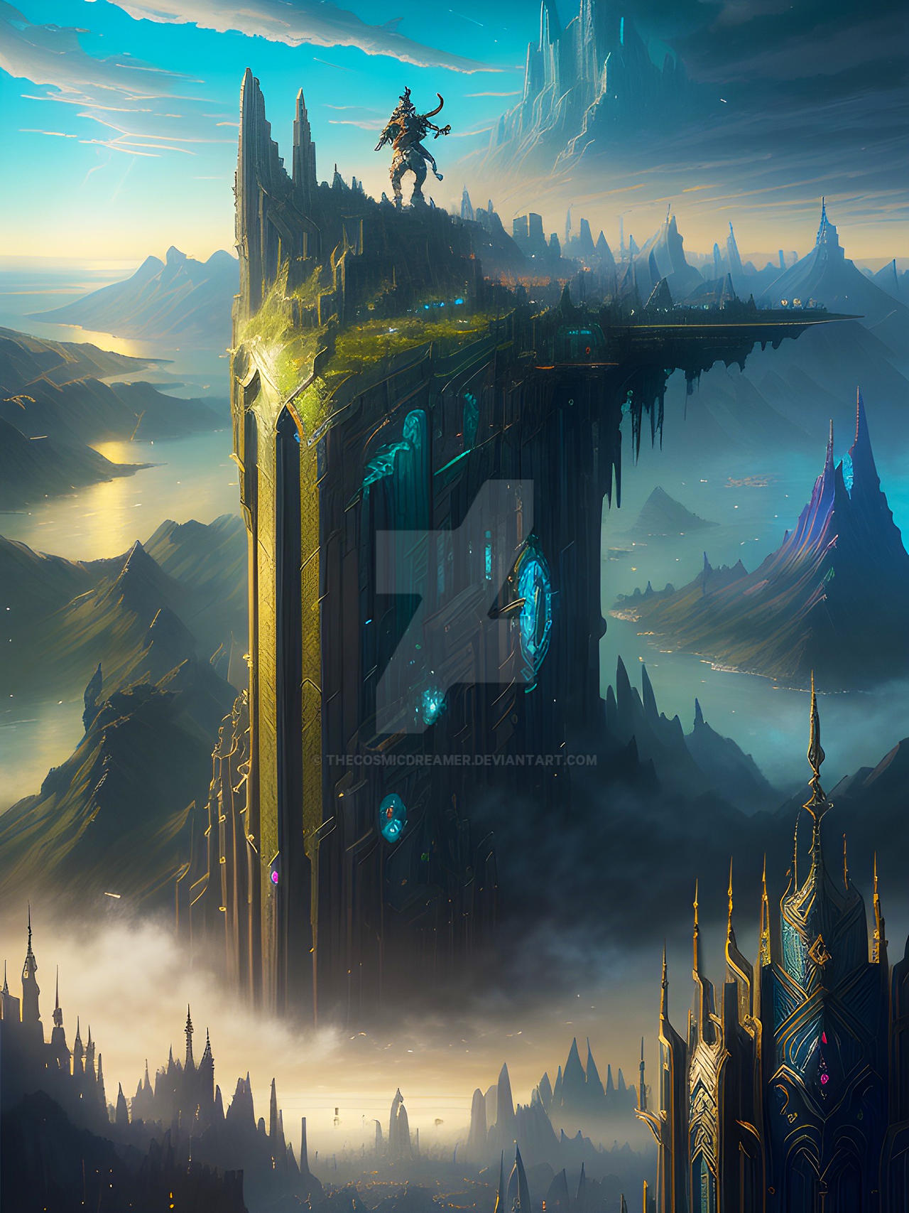 City Overlook by TheCosmicDreamer on DeviantArt