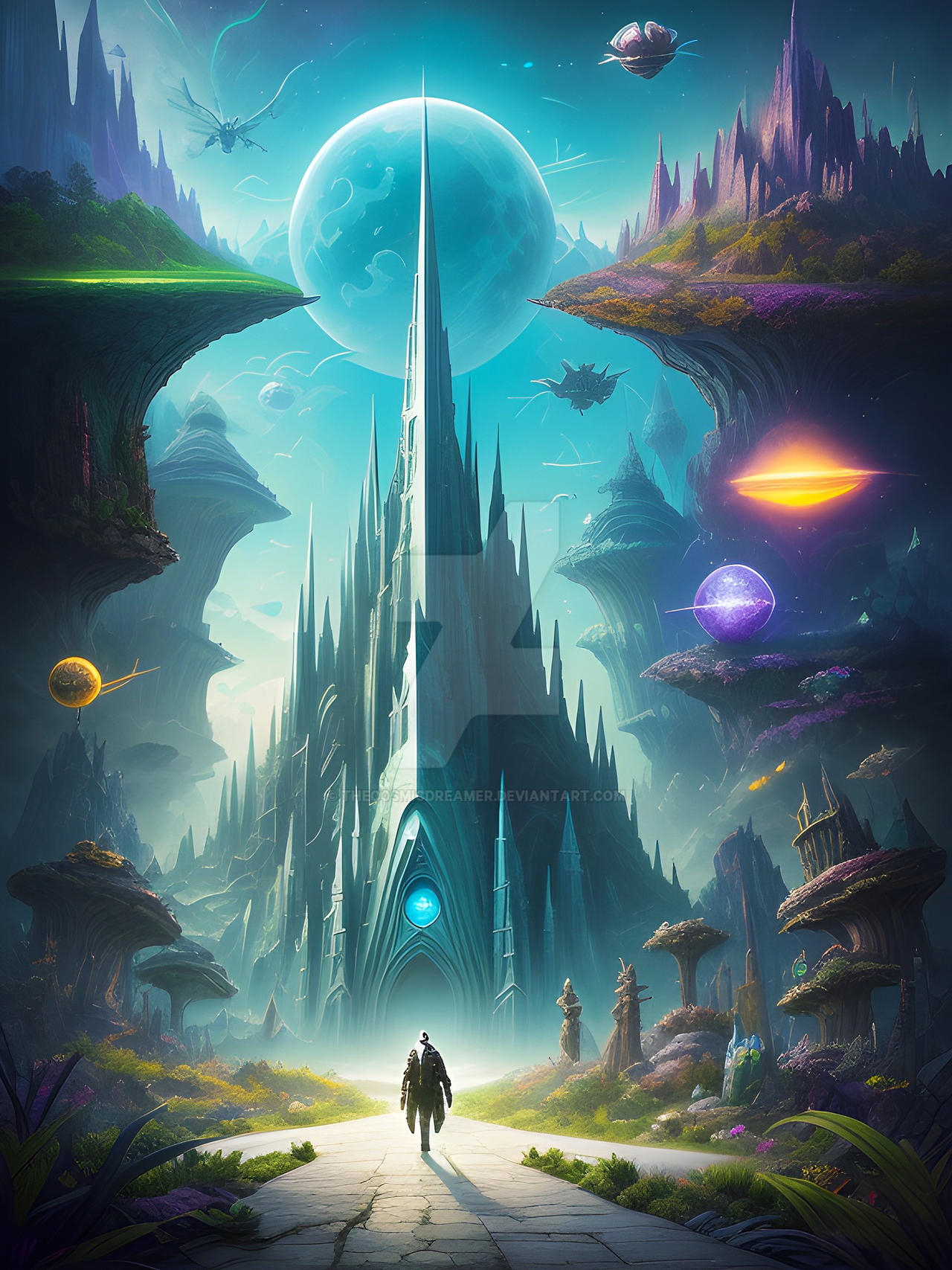 Interworld Stronghold by TheCosmicDreamer on DeviantArt