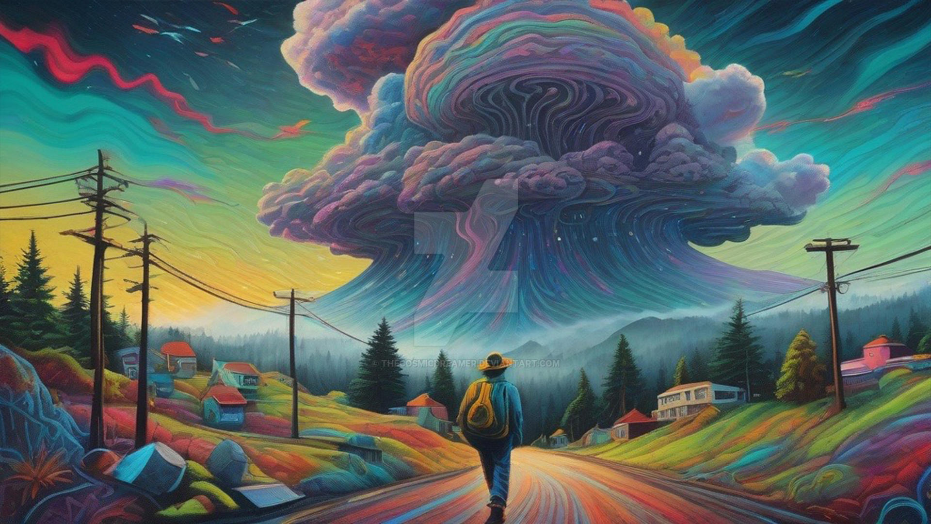 Psychedelic Explosion by TheCosmicDreamer on DeviantArt