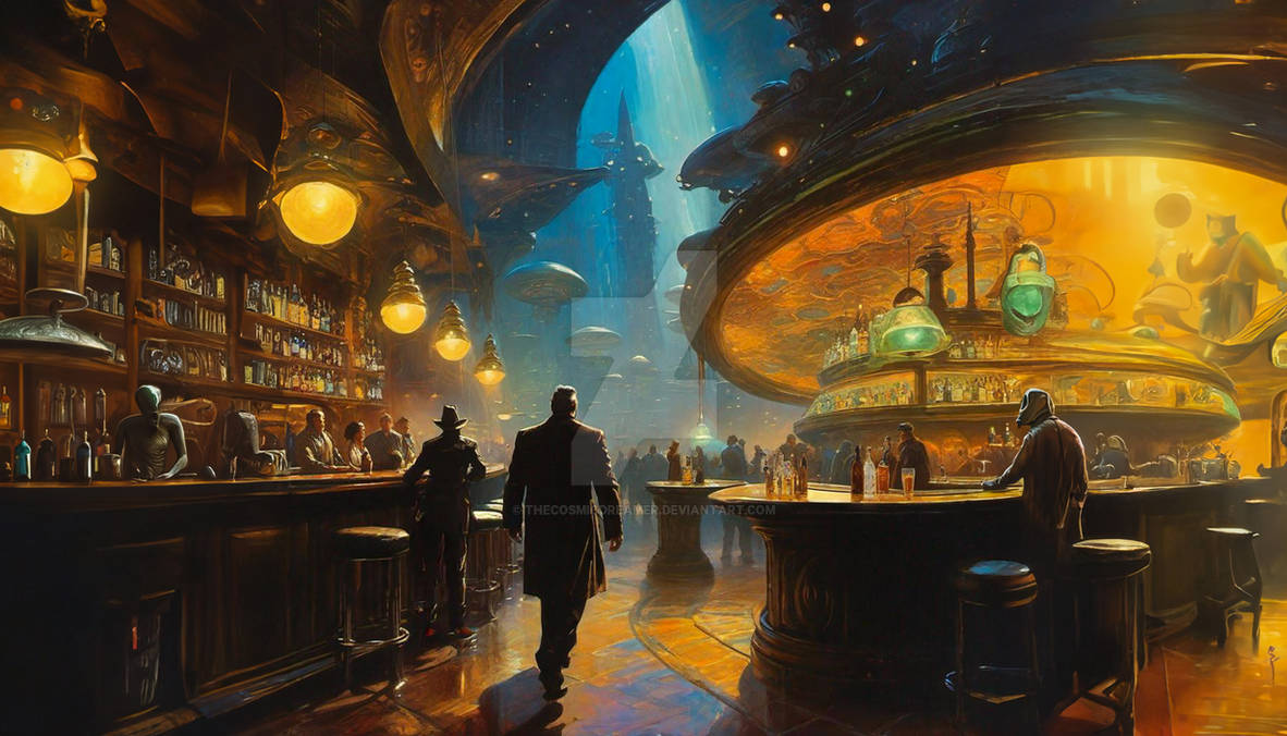 The Bar Scene by TheCosmicDreamer on DeviantArt