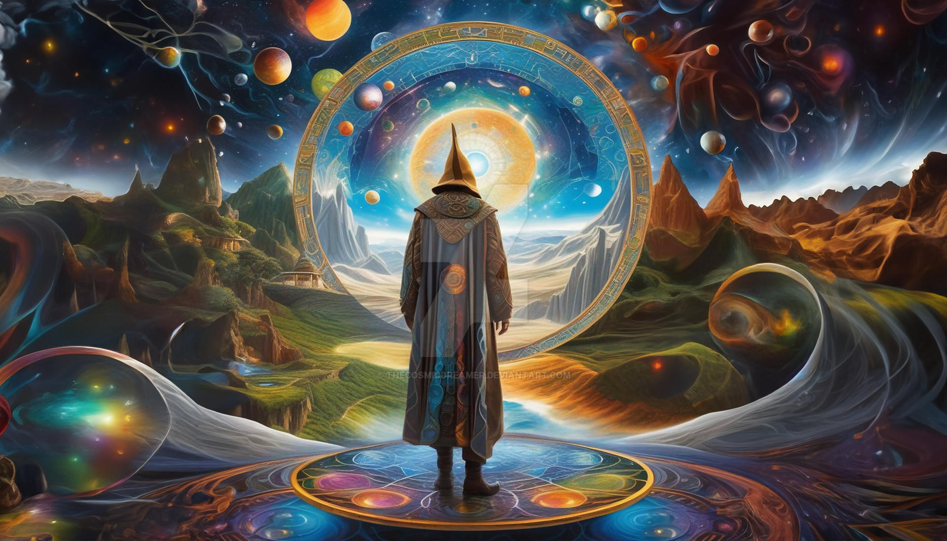 Adrift In The Vast Multiverse by TheCosmicDreamer on DeviantArt