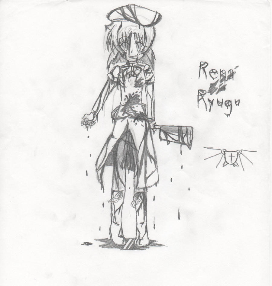 Scary Rena Bloody Rena by warp-the-hedgehog on DeviantArt