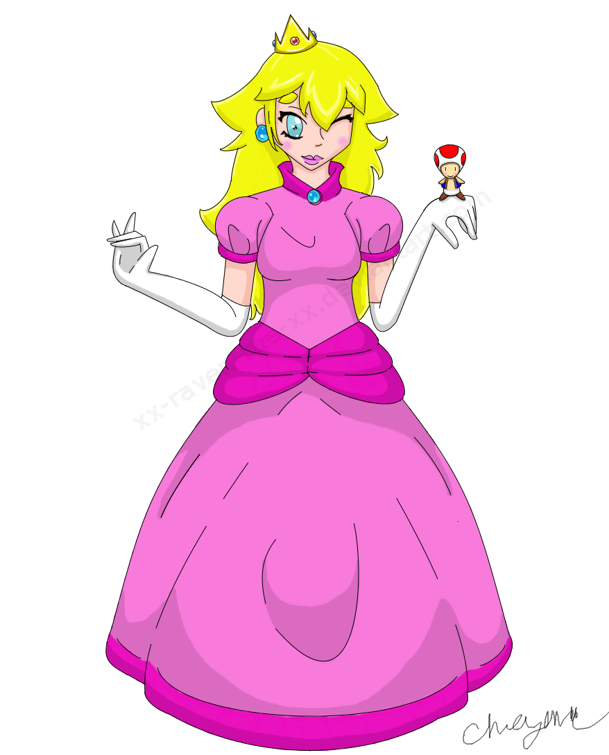 Princess Peach Fan art