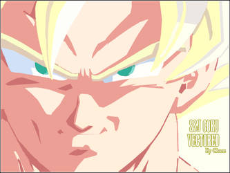 SSJ Goku Vectored