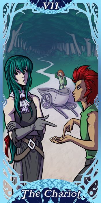 Webcomics Tarot - The Chariot