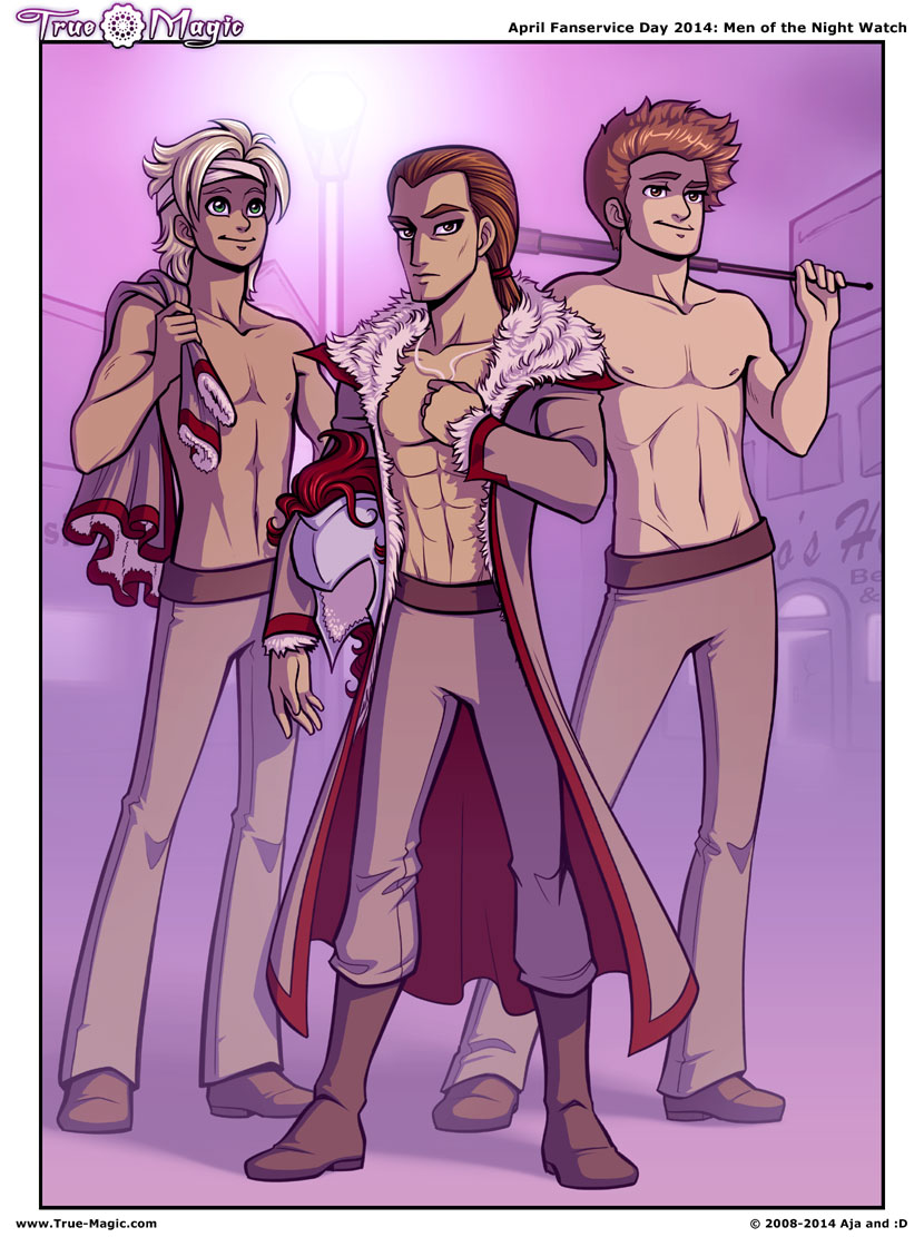 April Fanservice Day 2014: Men of the Night Watch