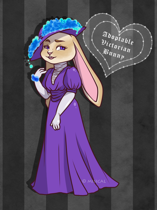 Adoptable - Victorian Bunny [CLOSE]