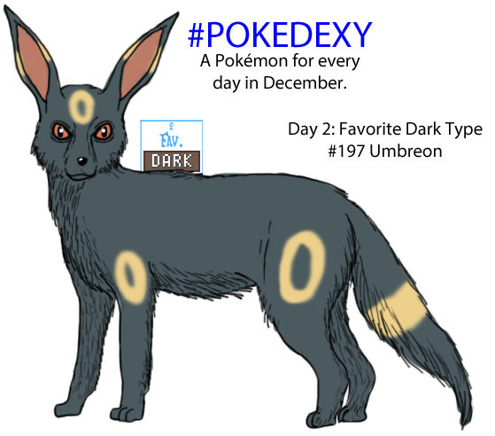 Pokeddex December 02 Umbreon