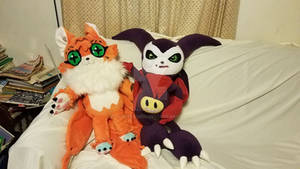 Meicoomon and Impmon