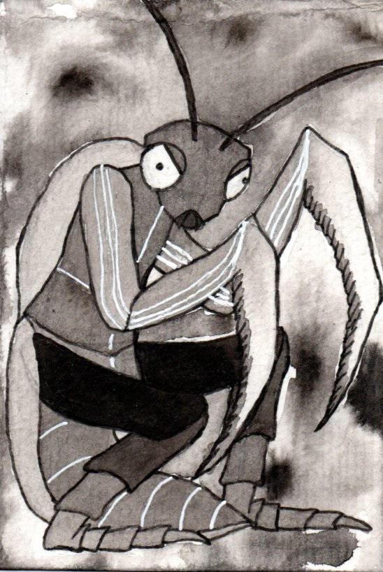 Knightober Day 3 - Insect Knight by MeioseiDessine on DeviantArt