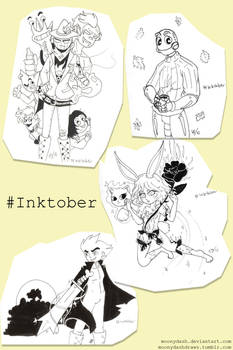 Inktober sketchdump