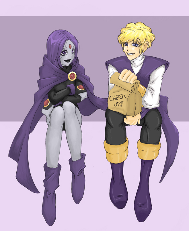 Raven/Jericho +Teen Titans+