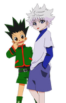 Killua Gon #2 render by Mqwxii