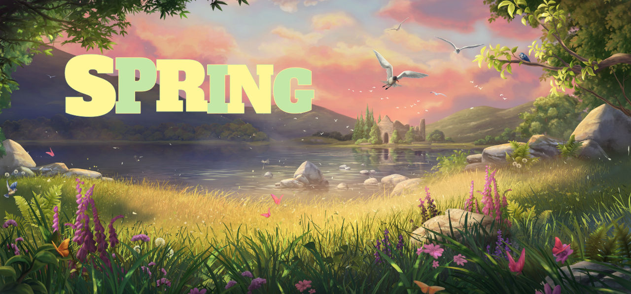 Spring Landscape Fanart by Animelover7592 on DeviantArt