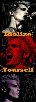 Billy Idol Picture Strip