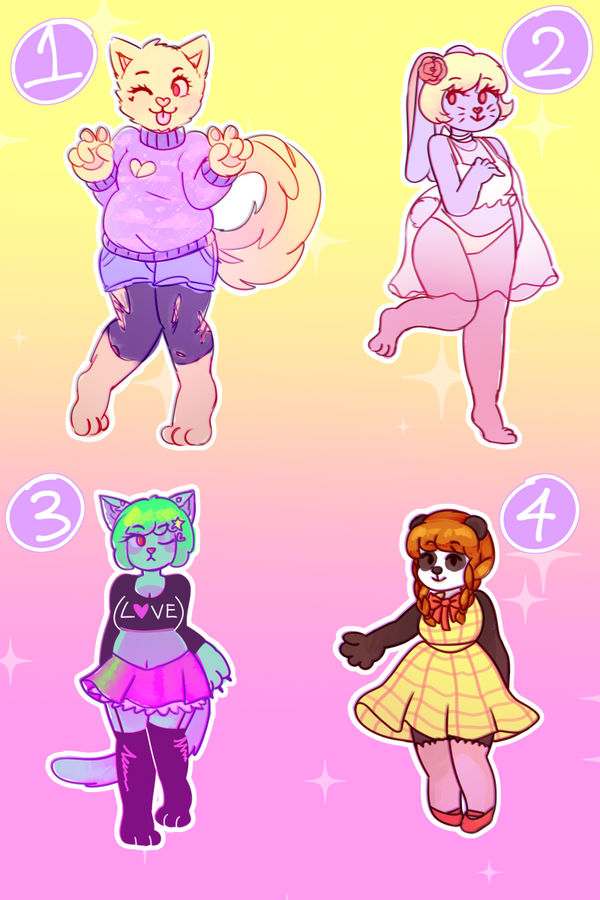 adopt batch 1 - $5 each [2/4 OPEN]