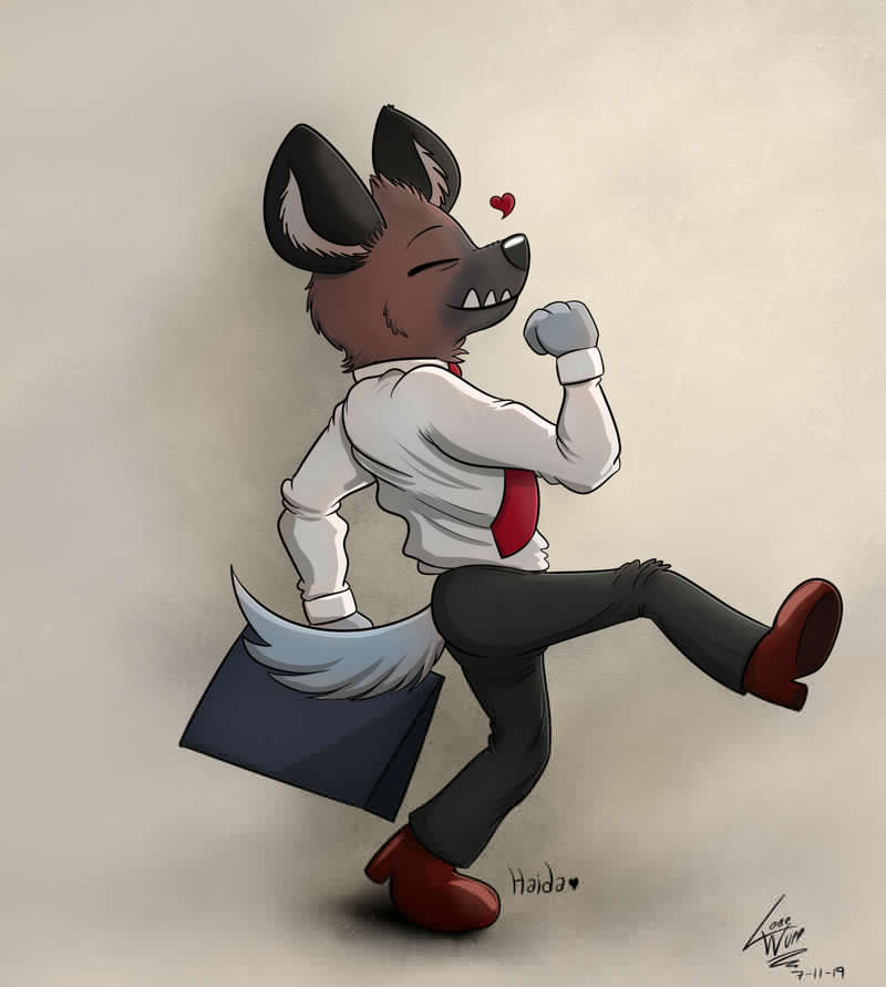 Happy To Go To Work Lobowupp R Aggretsuko Happy To Go To Work Lobowupp R Aggretsuko