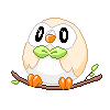 Pixel Rowlet by nymei