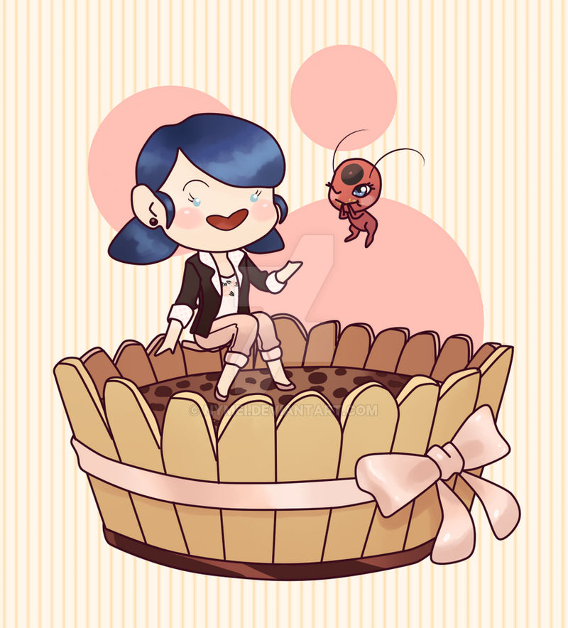 Marinette And Tikki By Nymei On Deviantart Marinette And Tikki By Nymei On Deviantart