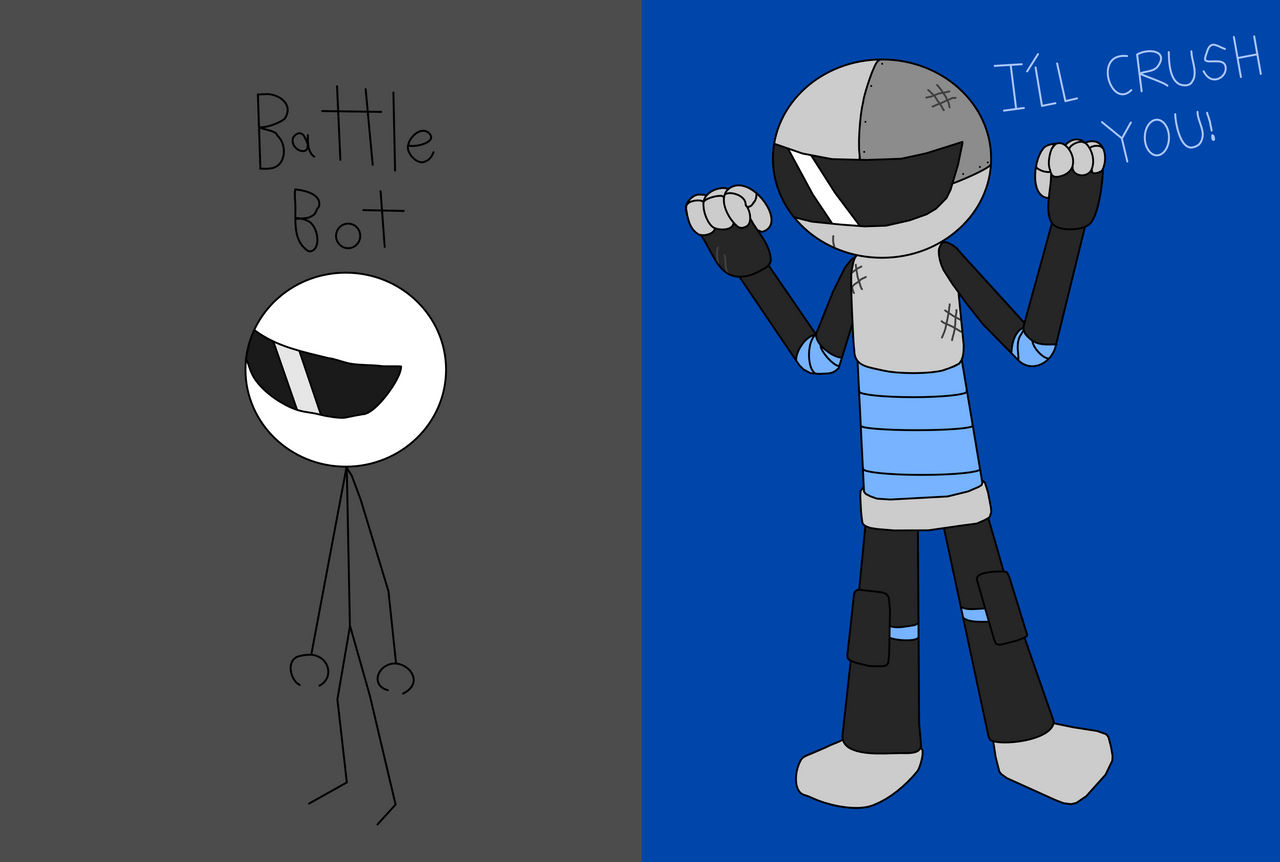 Battle Bot Meme Battle Bot redesign by CheeseTheFrickenCat on DeviantArt