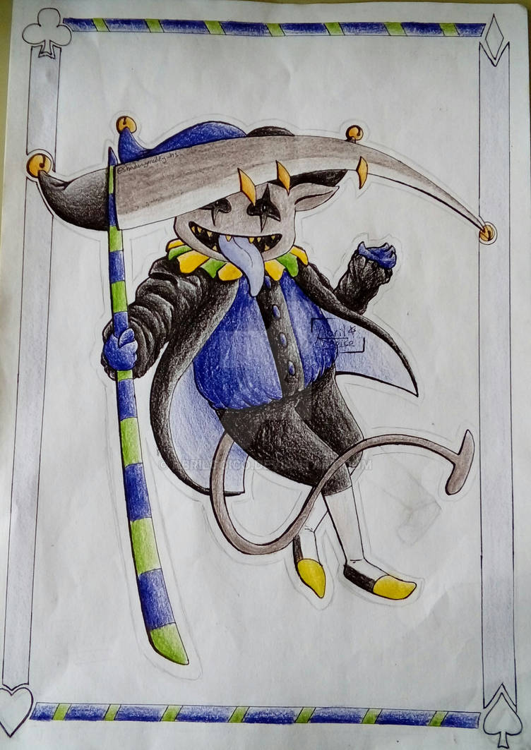 Deltarune - Jevil by AbrilGoico on DeviantArt