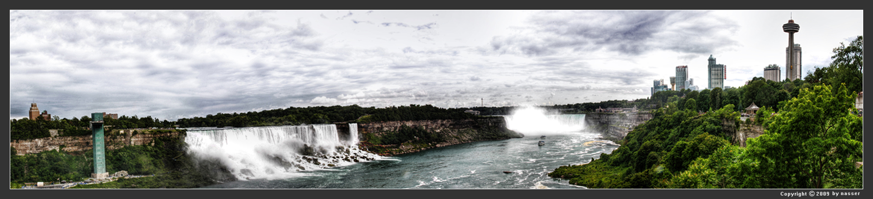 Niagra falls - panorama 1