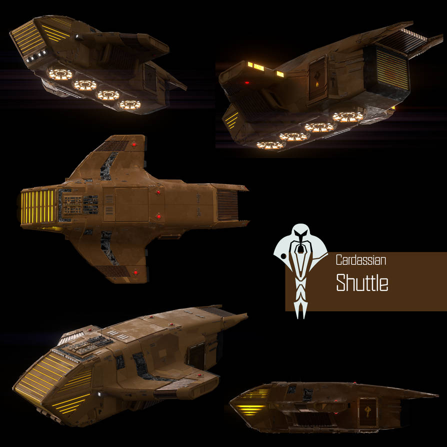 Cardassian Shuttle Views by Ryselle-Chan on DeviantArt